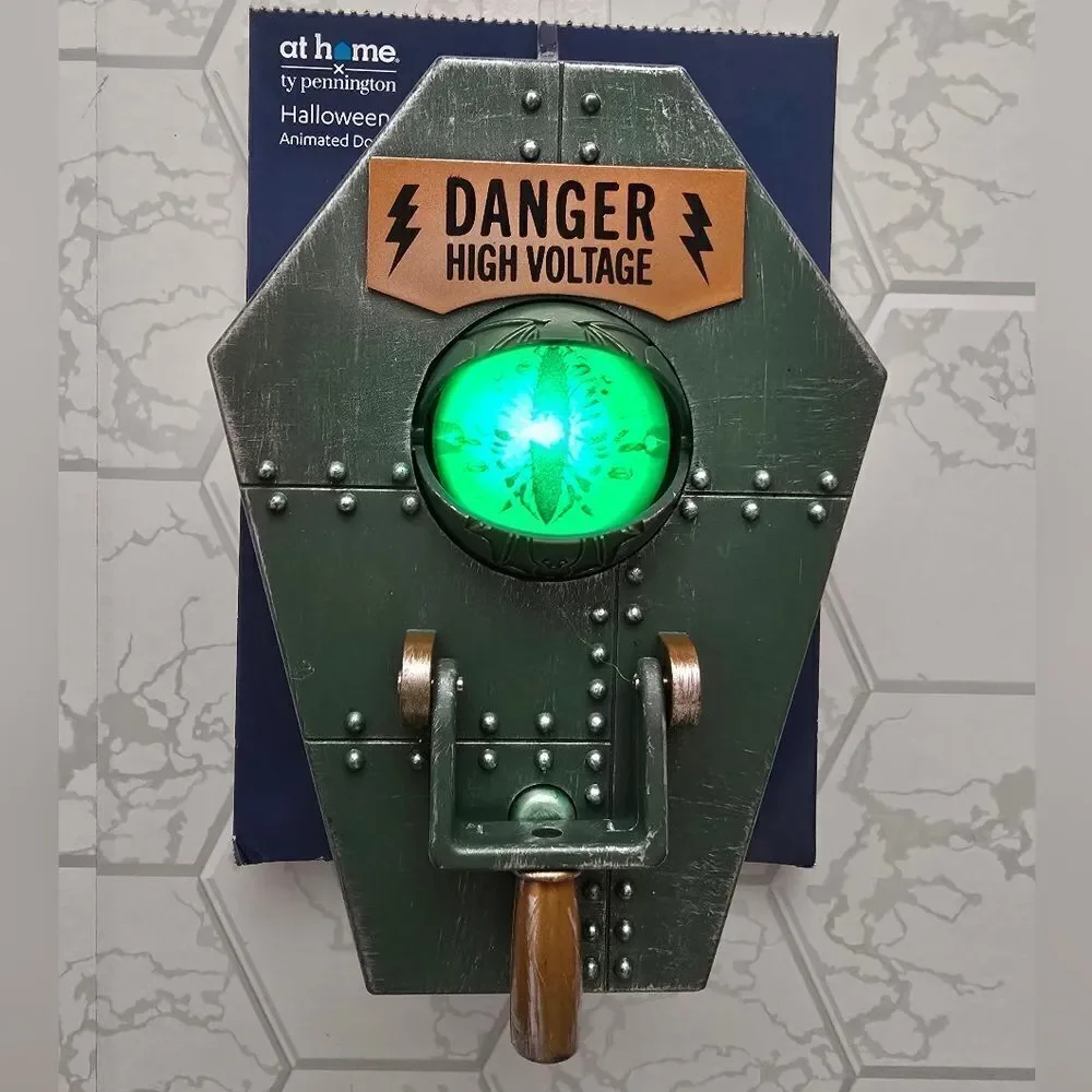 Animated Halloween Doorbell Ty Pennington At Home Spooky Sounds & Phrases